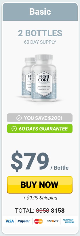 FemiCore 2-Bottle Price